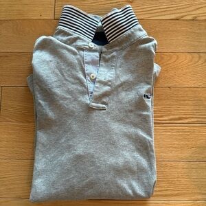 Vineyard Vines Gray Casual Button Down Shirt